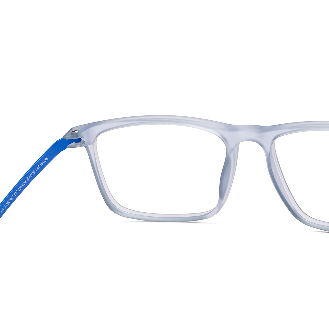 Lenskart Air Online Sky Blue Full Rim Rectangle right side