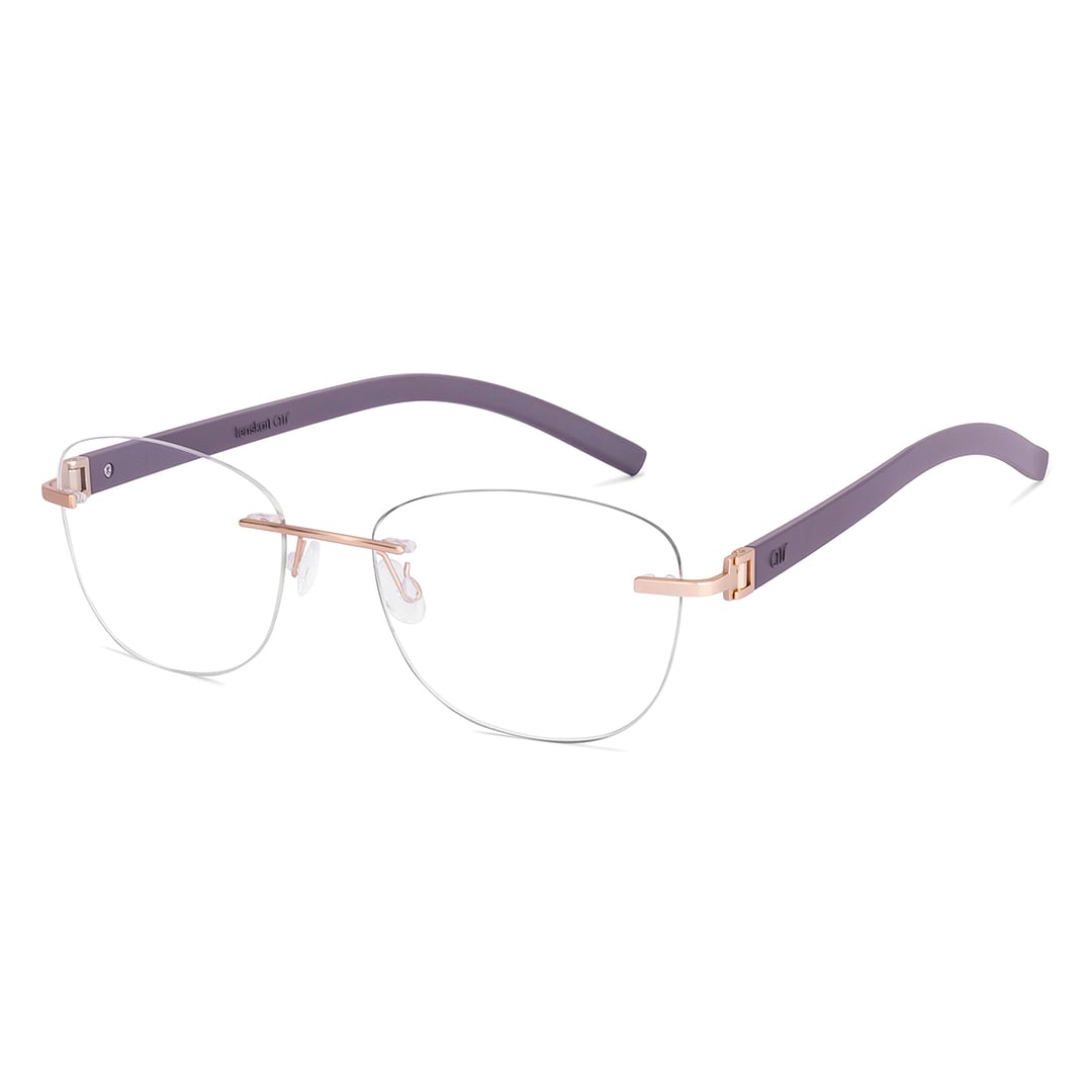 لينسكارت إير أونلاين ذهب بدون حافة دائري left side