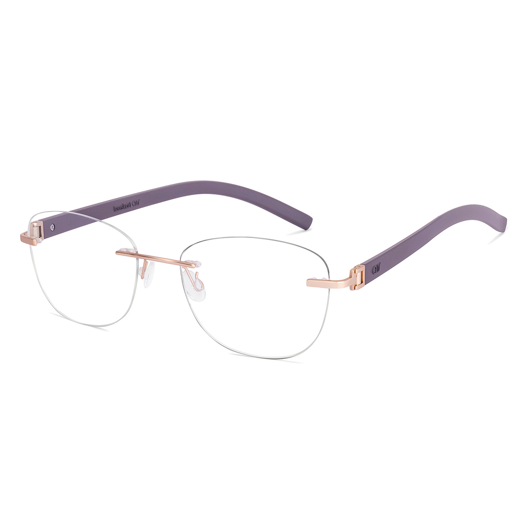 لينسكارت إير أونلاين ذهب بدون حافة دائري right side