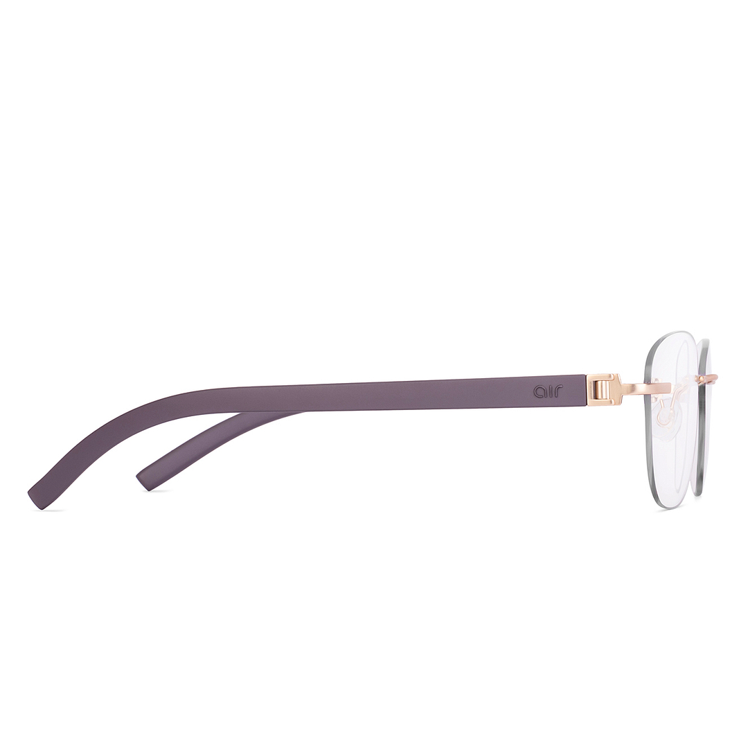 لينسكارت إير أونلاين ذهب بدون حافة دائري left side