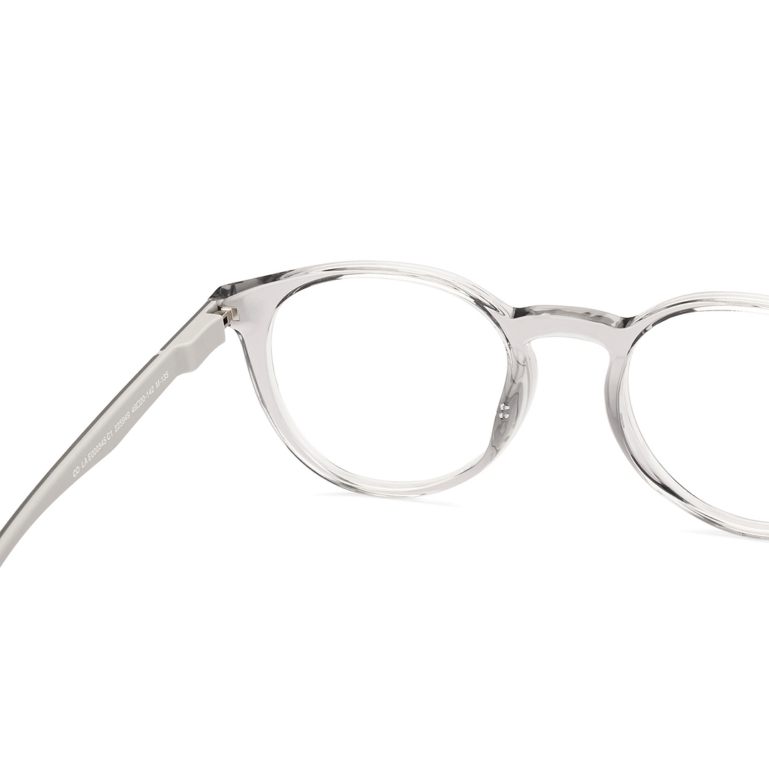 Buy Light Grey Full Rim Round Lenskart Air ESSENTIALS LAE000345 Eyeglasses  at Lenskart.
