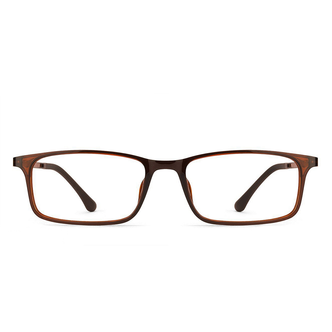 Lenskart Air Online Light Brown Full Rim Rectangle left side