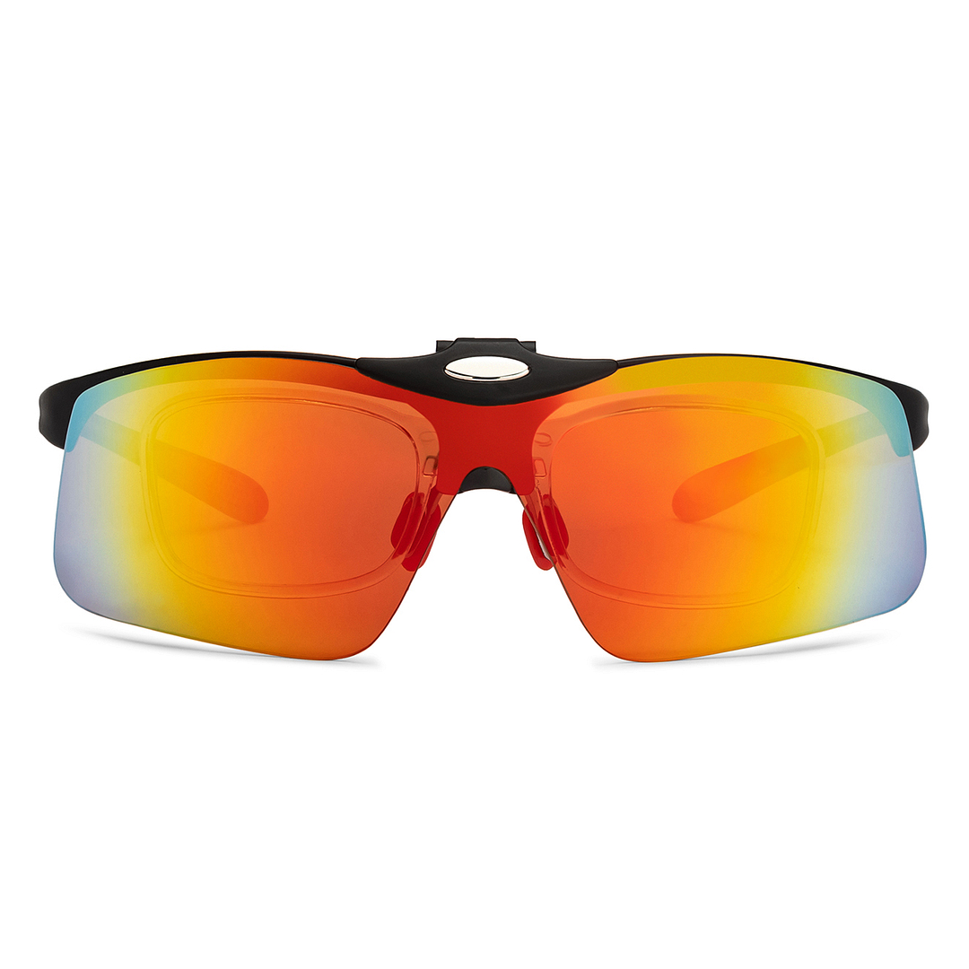 Lenskart Boost Online Black Full Rim Square left side