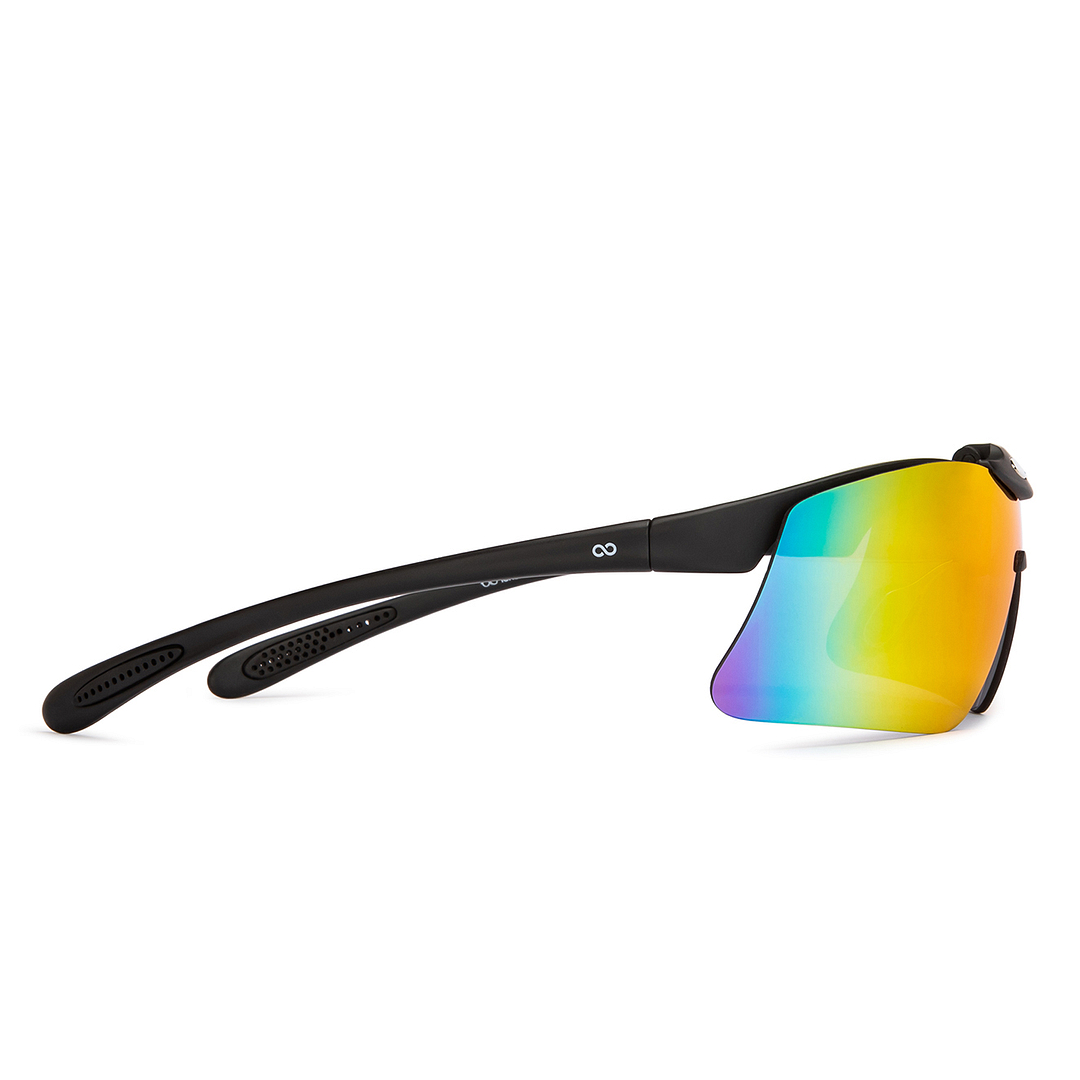 Lenskart Boost Online Black Full Rim Rectangle left side