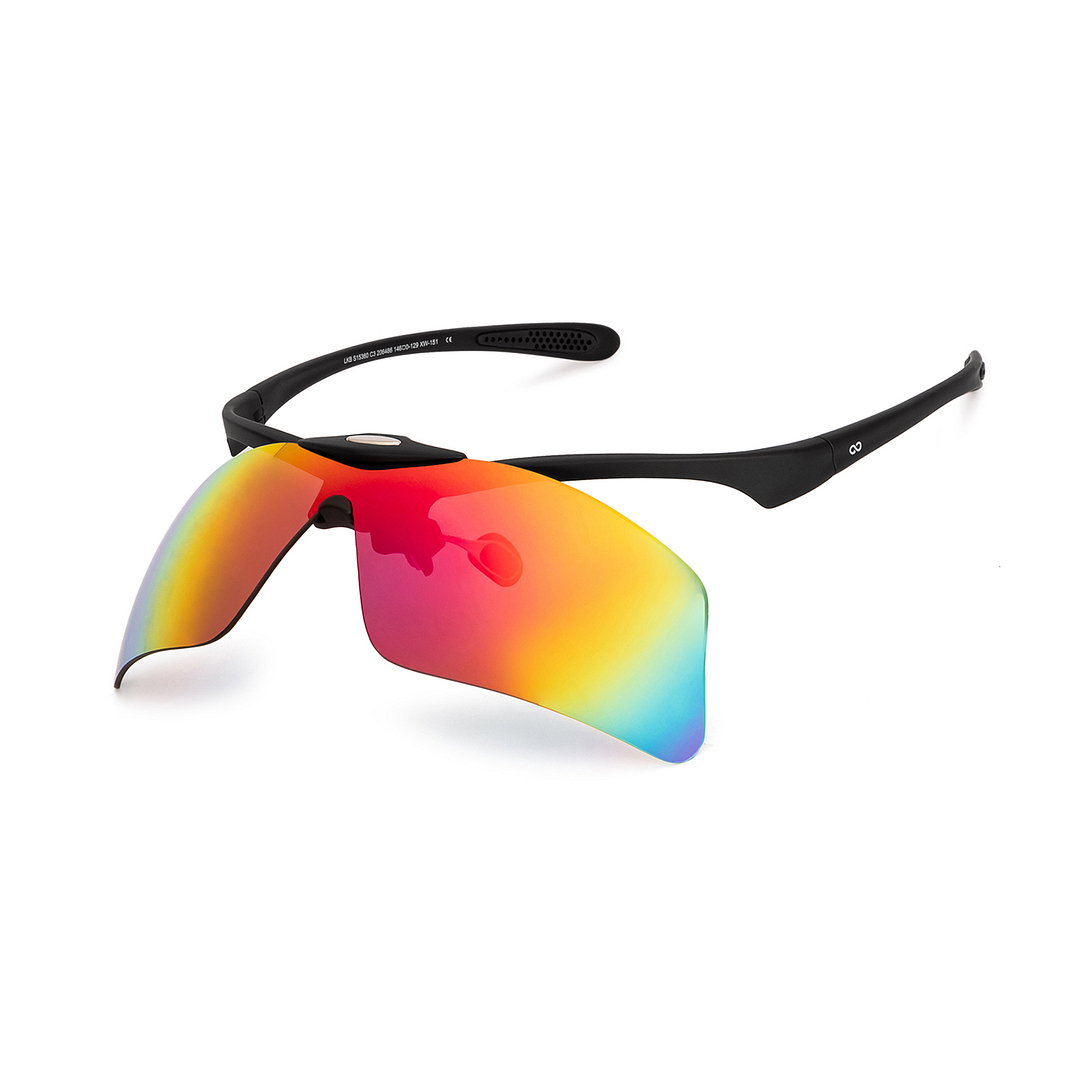 Lenskart Boost Online Black Full Rim Rectangle left side