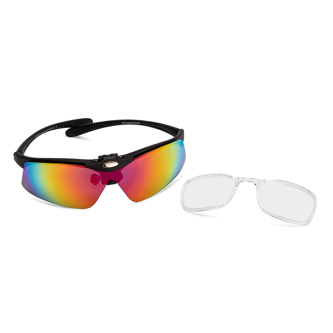 Lenskart Boost Online Black Full Rim Rectangle right side