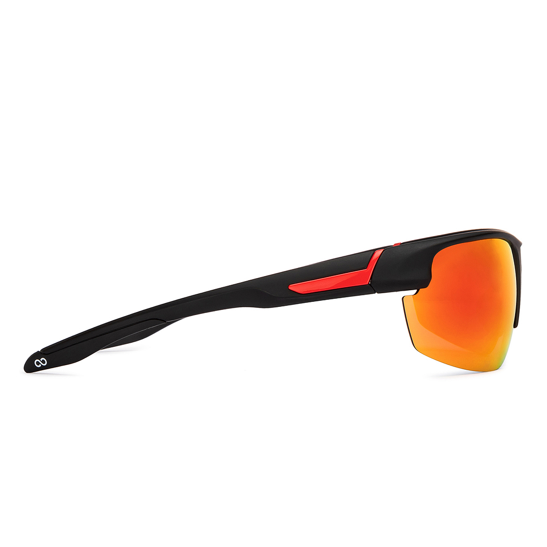 Lenskart Boost Online Black Full Rim Square left side