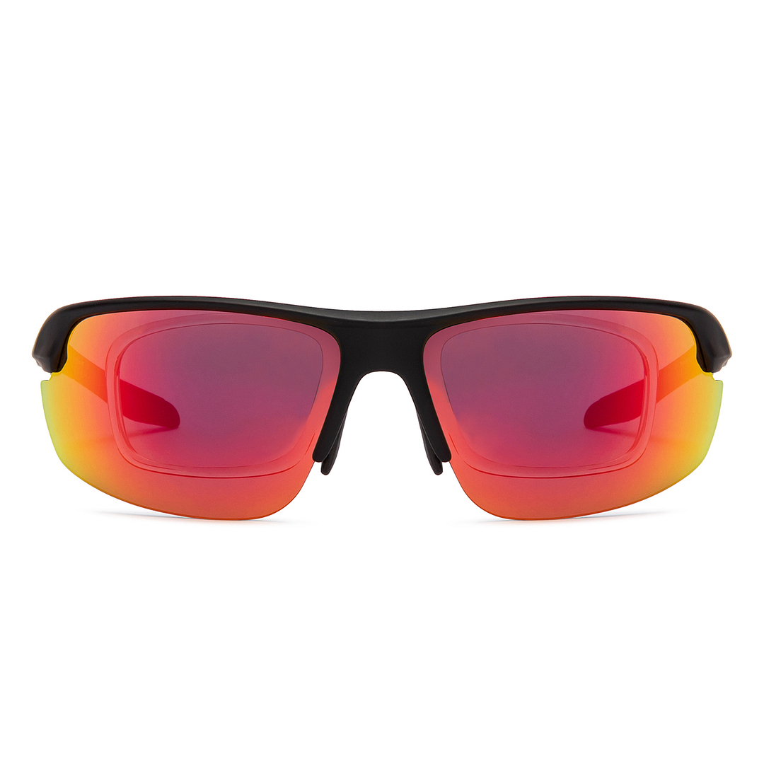 Lenskart Boost Online Black Full Rim Square left side