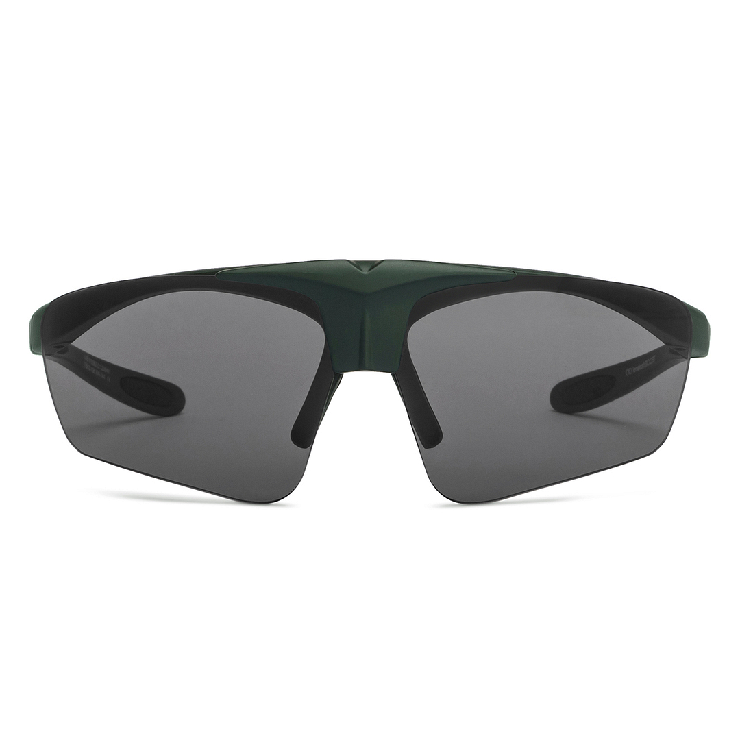 Lenskart Boost Online Green Full Rim Square left side
