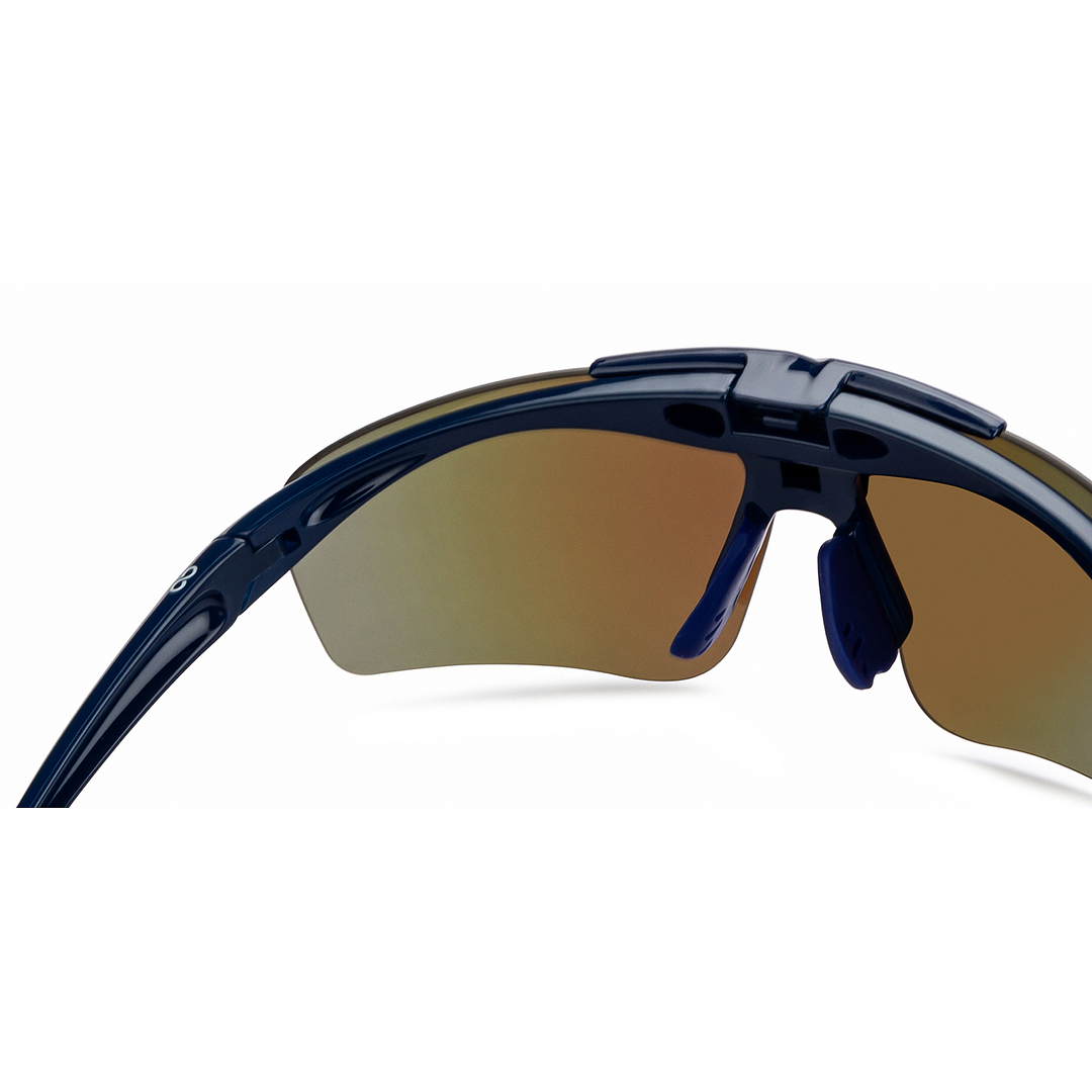 Lenskart Boost Online Blue Full Rim Square right side