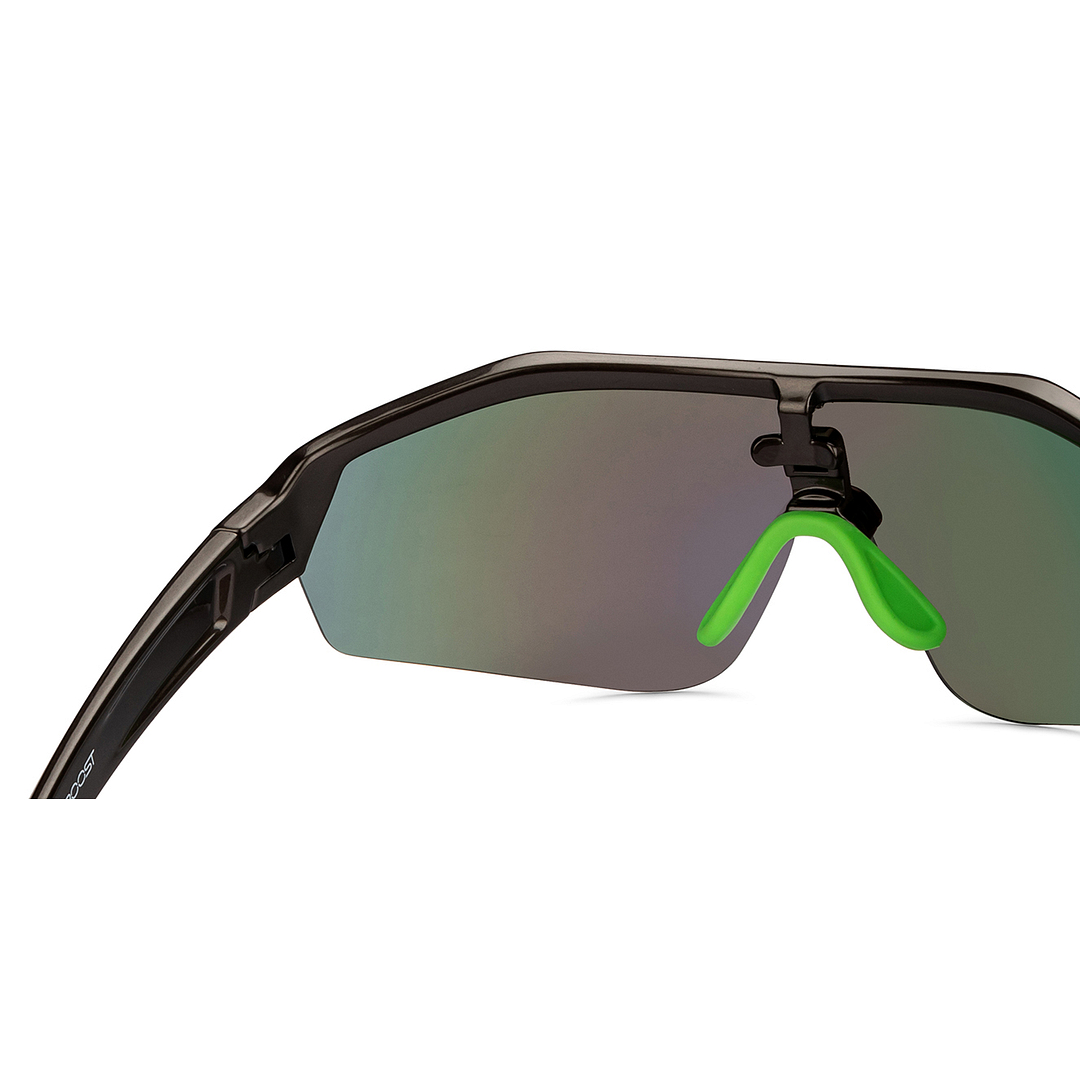 Lenskart Boost Online Grey Full Rim Square right side