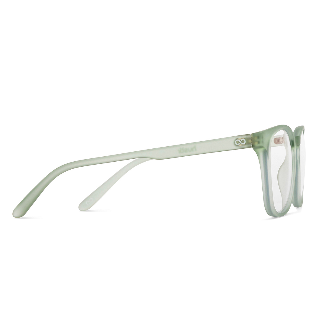 Hooper Screen Glasses Blue Block Phone Screen Glasses : Jade Green Jade Green Full Rim Square Hooper Hustlr HP D15011 C17 left side