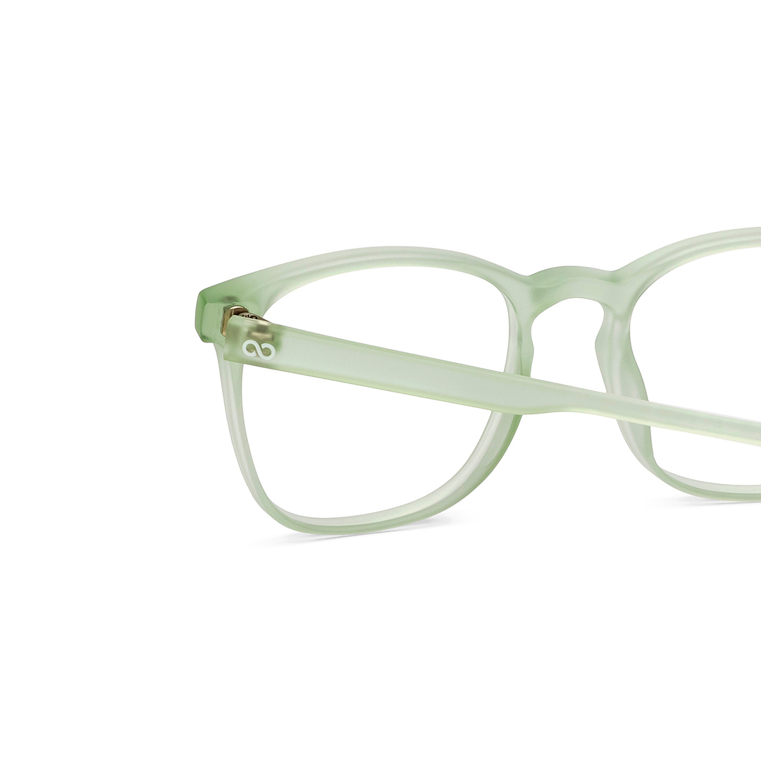 Hooper Screen Glasses Blue Block Phone Screen Glasses : Jade Green Jade Green Full Rim Square Hooper Hustlr HP D15011 C17 left side