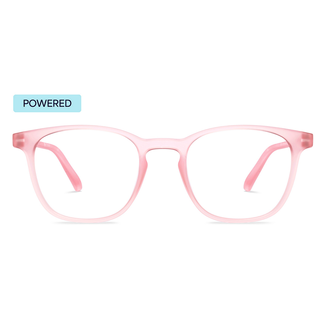 Hooper Online Pink Crystal Full Rim Square right side