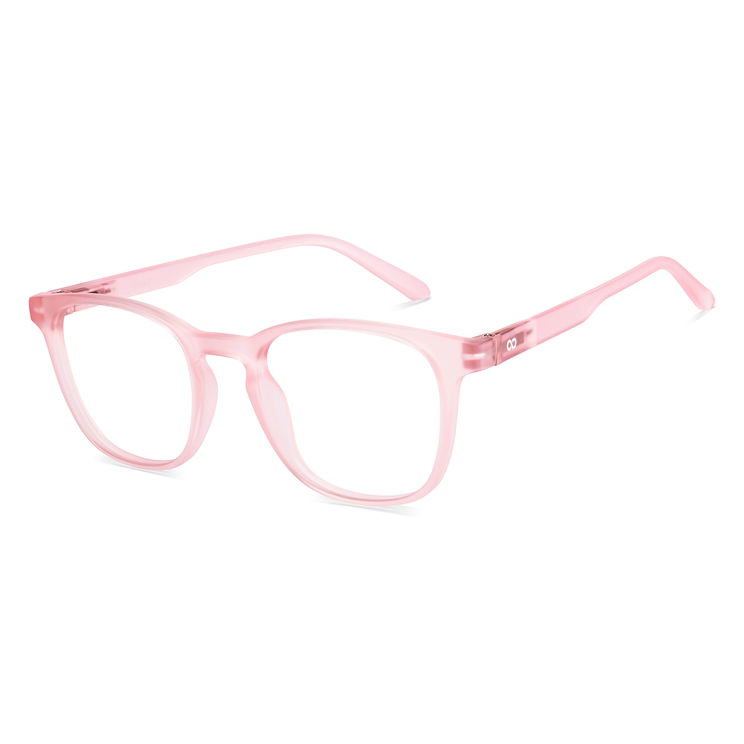 Hooper Online Pink Crystal Full Rim Square right side