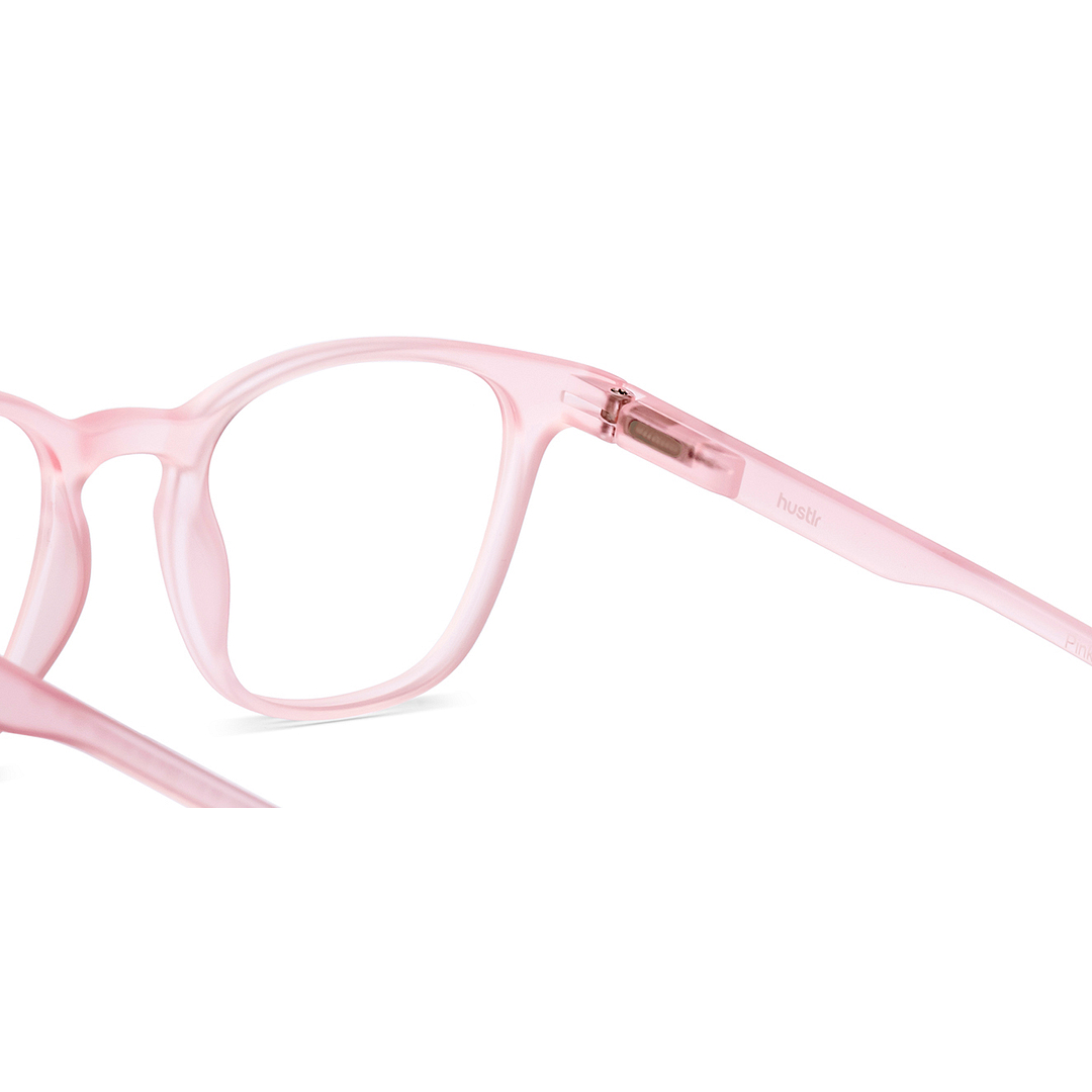 Hooper Online Pink Crystal Full Rim Square right side