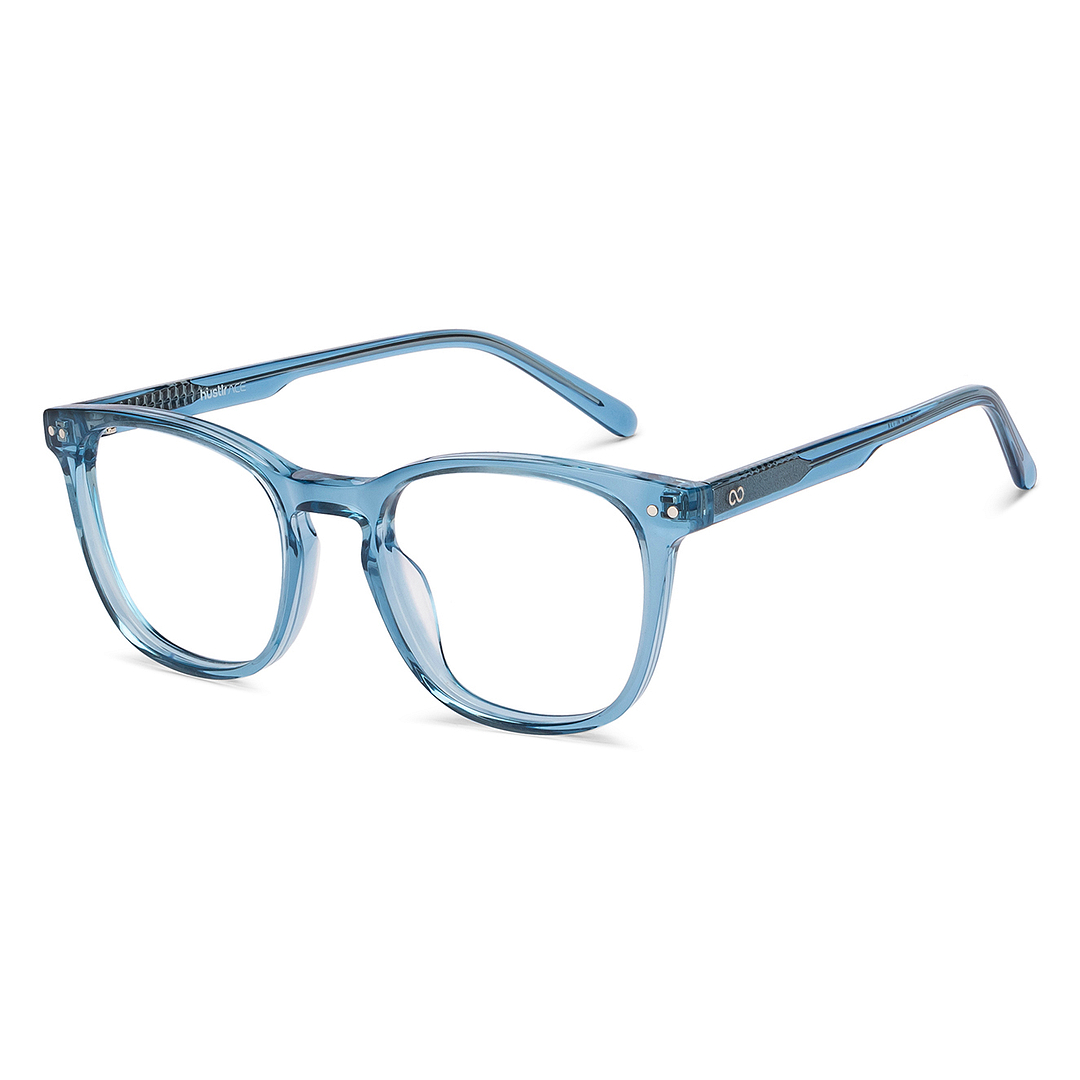 Lenskart Hustlr Denim-Ace Full Rim Square left side