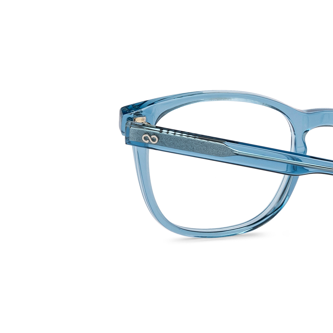 Lenskart Hustlr Denim-Ace Full Rim Square left side