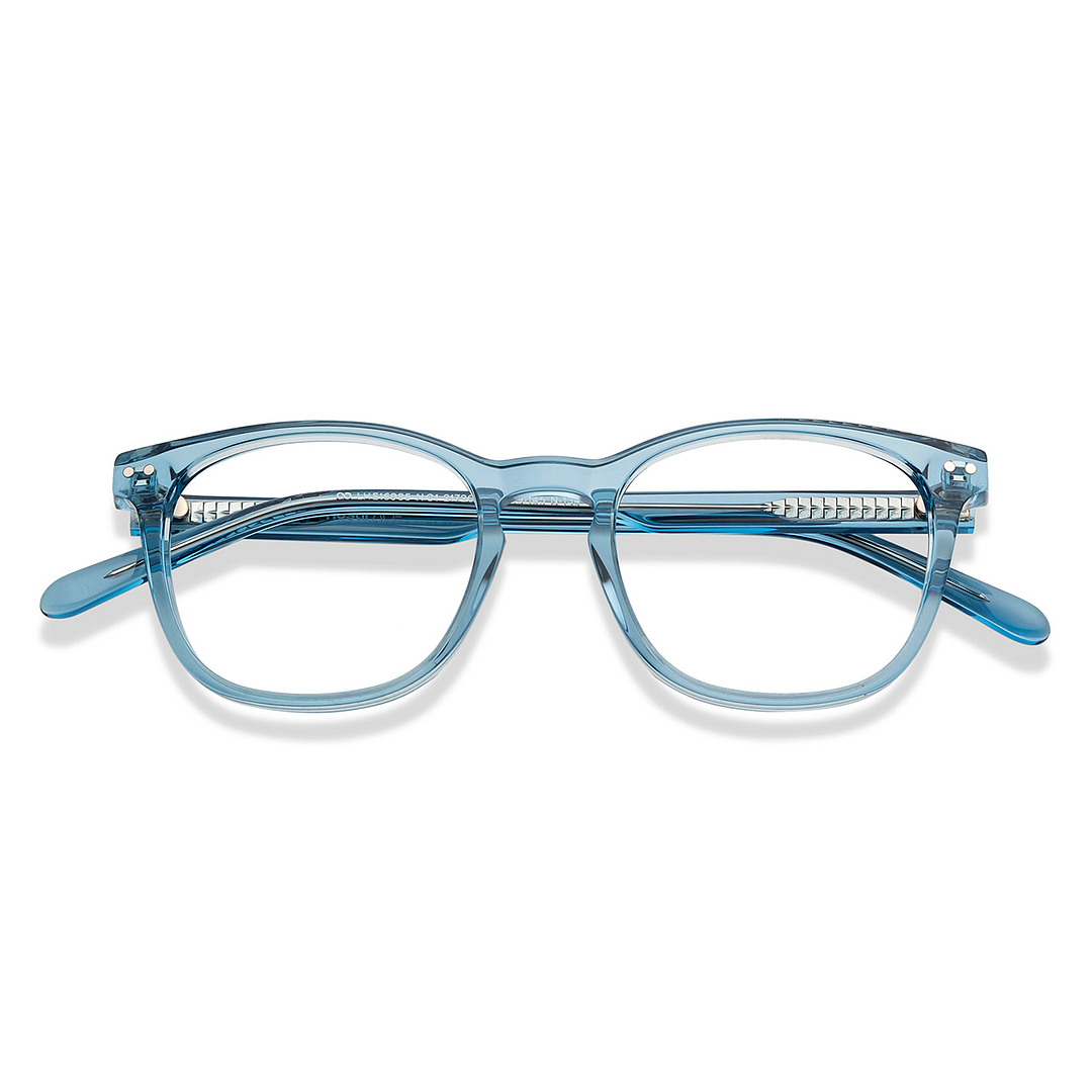 Lenskart Hustlr Denim-Ace Full Rim Square left side