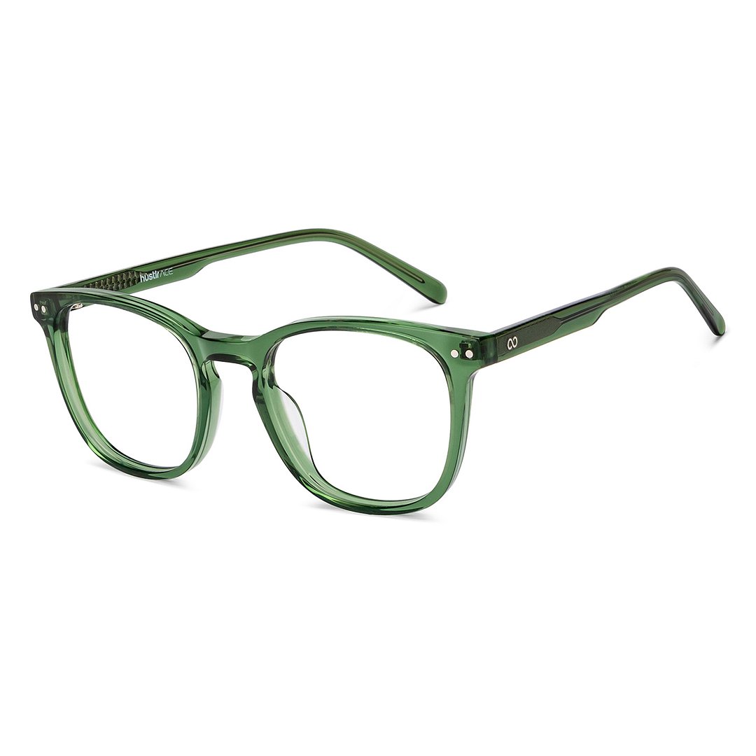 Lenskart Hustlr Olive-Ace Full Rim Square right side