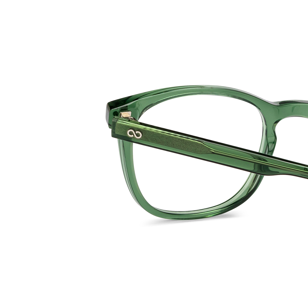 Lenskart Hustlr Olive-Ace Full Rim Square right side