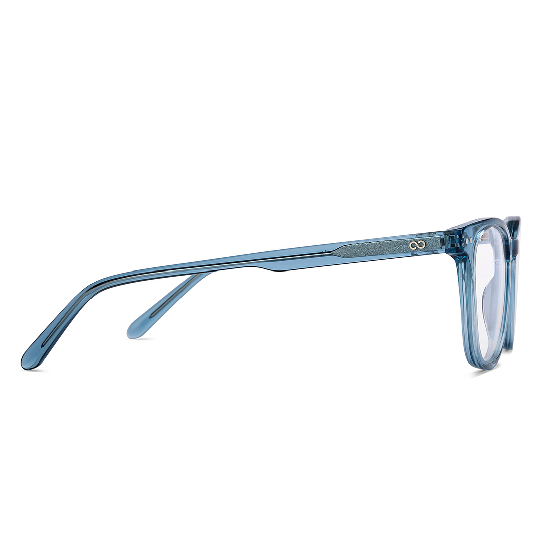 Lenskart Hustlr Online Denim-Ace Full Rim Square left side