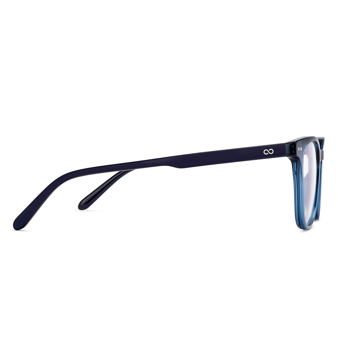 Lenskart Hustlr Sapphire-Ace Full Rim Square left side
