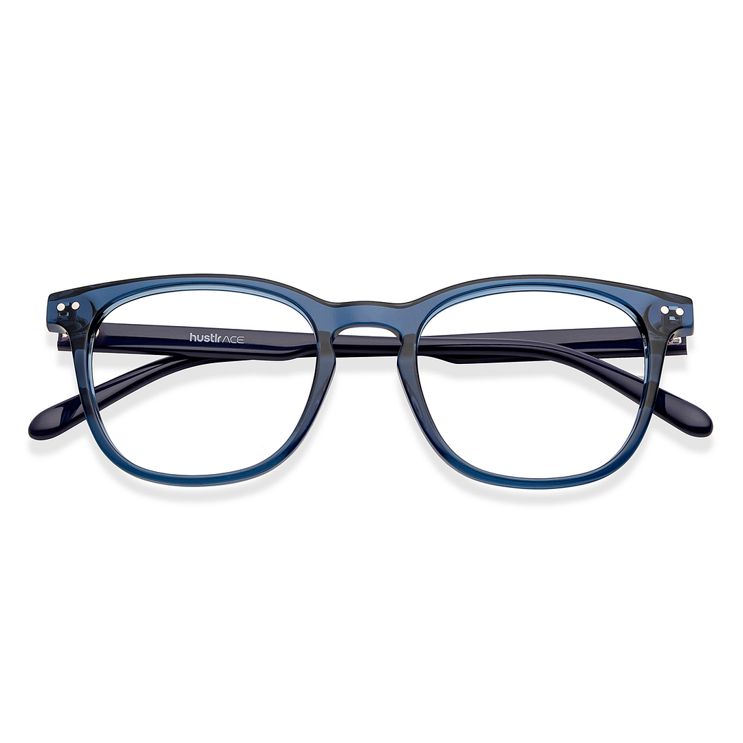 Lenskart Hustlr Sapphire-Ace Full Rim Square left side