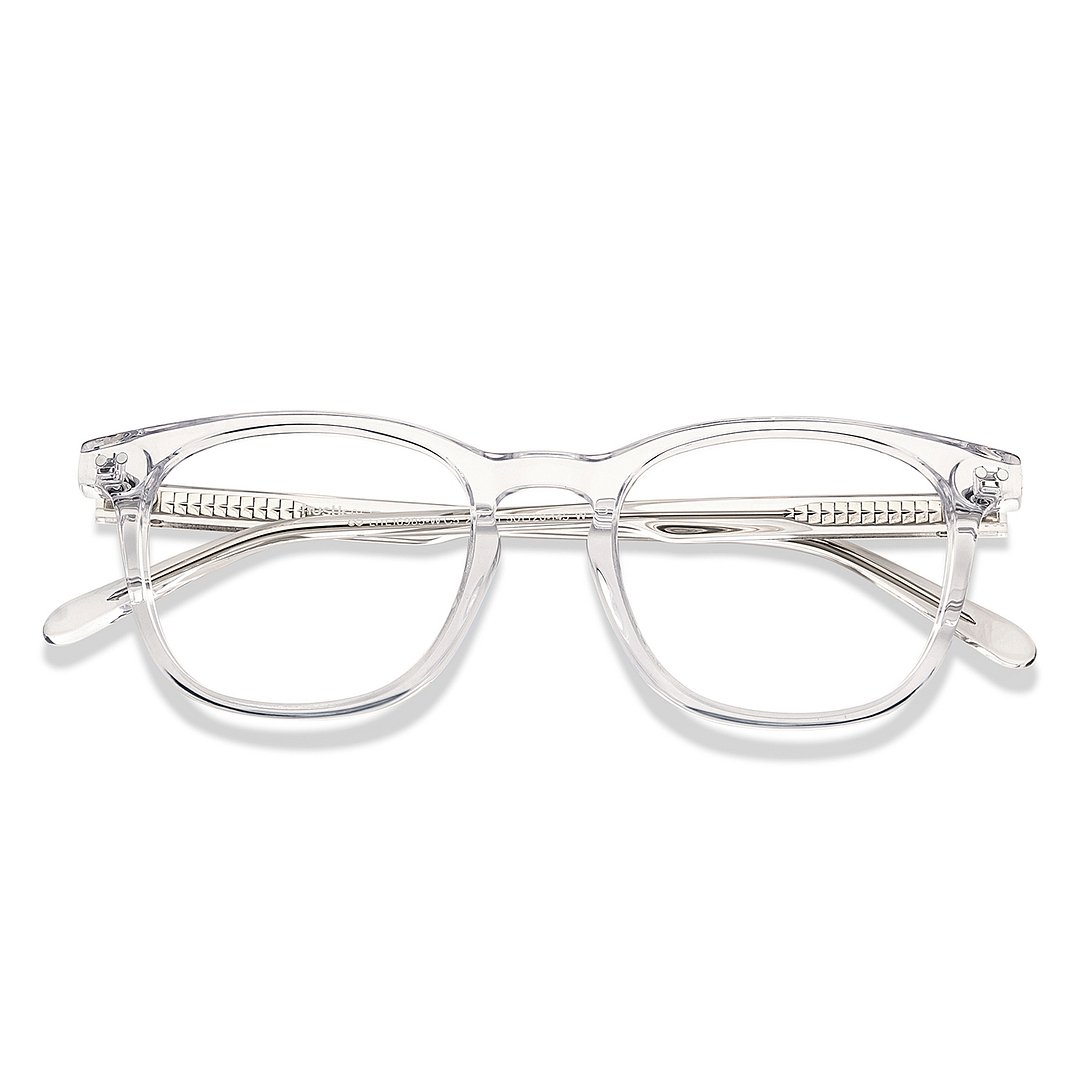 Lenskart Hustlr Crystal-Ace Full Rim Square left side