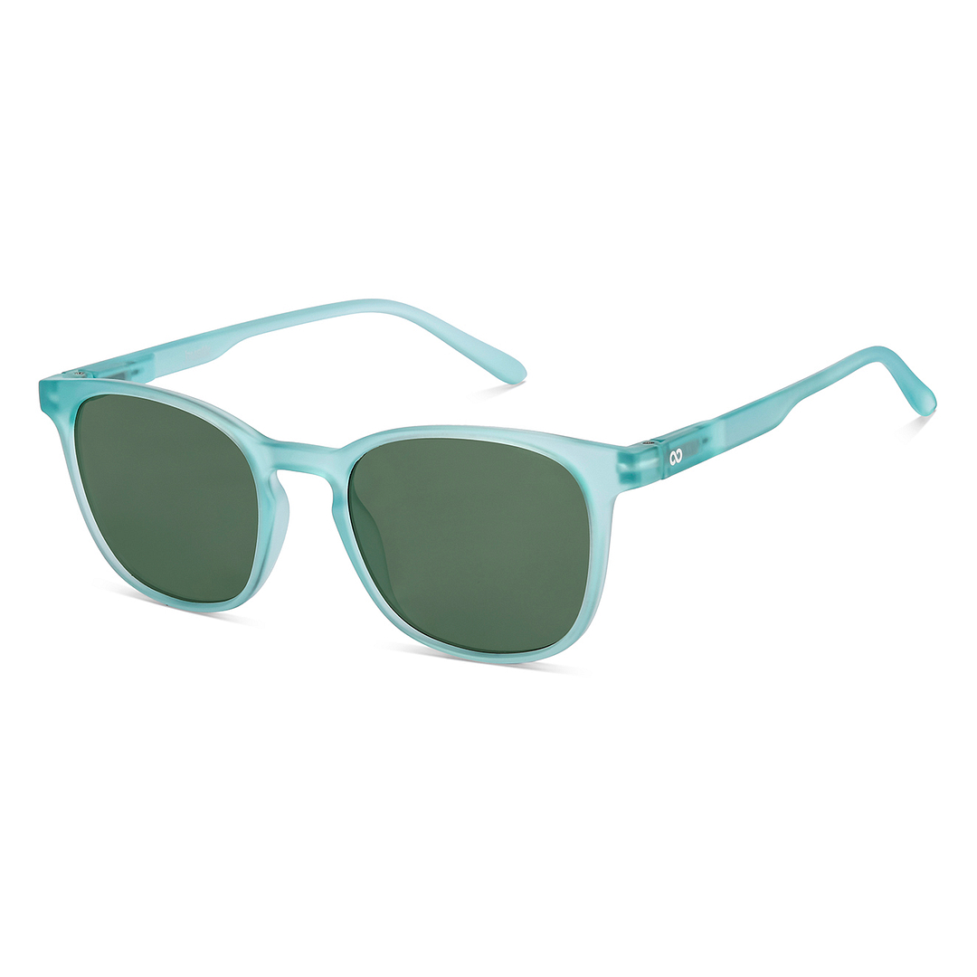 Lenskart Hustlr Online Turquoise Full Rim Square right side