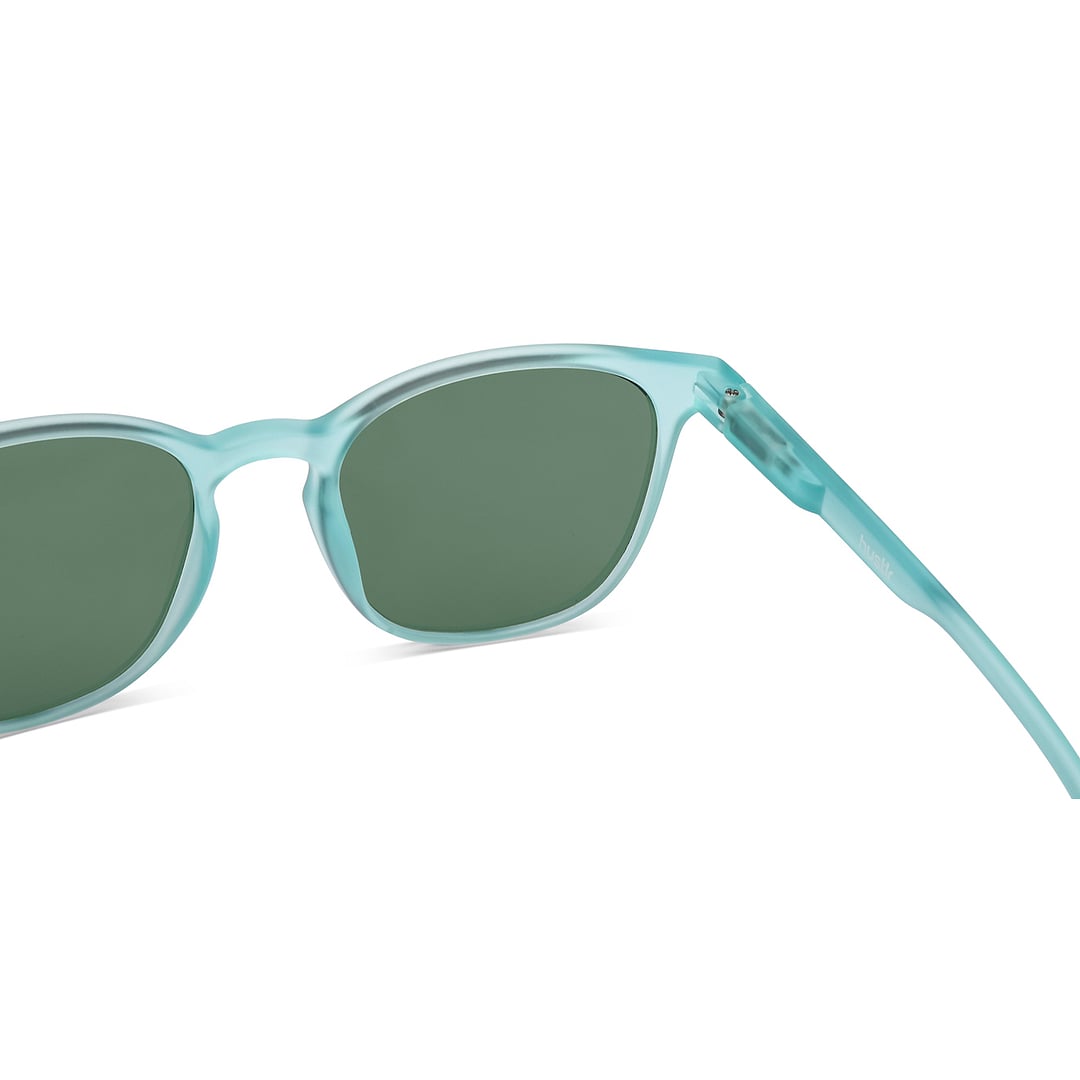Lenskart Hustlr Online Turquoise Full Rim Square left side