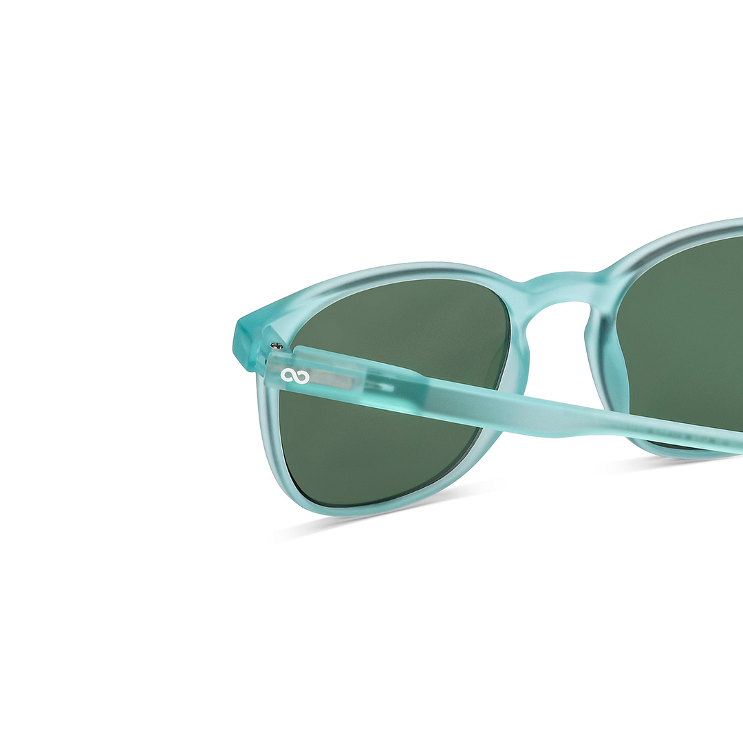 Lenskart Hustlr Online Turquoise Full Rim Square right side