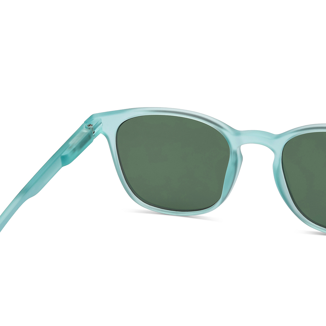 Lenskart Hustlr Online Turquoise Full Rim Square right side