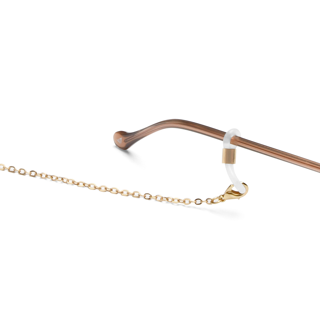 Lenskart STUDIO Gold Chain Lenskart LK A16105-C1 Length 550 cm Width 12 mm left side