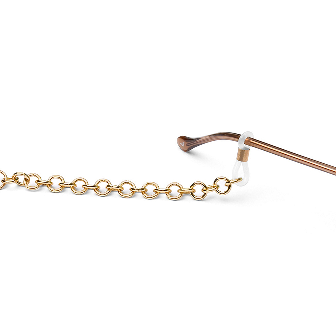 Lenskart STUDIO Gold Grey Chain Lenskart LK A16107-C1 Length 700 cm Width 20 mm right side