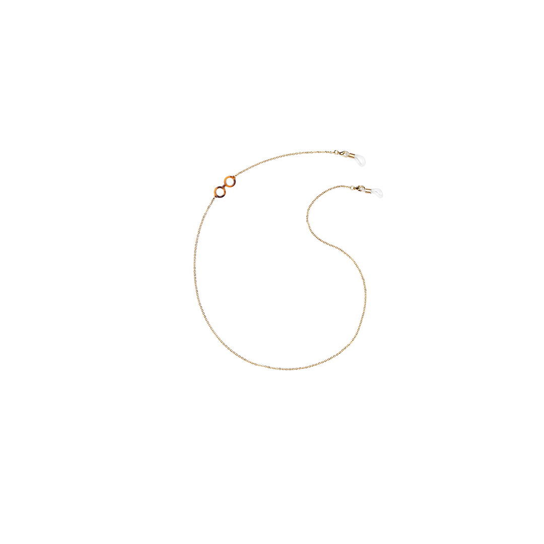 Lenskart STUDIO Gold Brown Chain Lenskart LK A16110-C1 Length 700 cm Width 11 mm left side