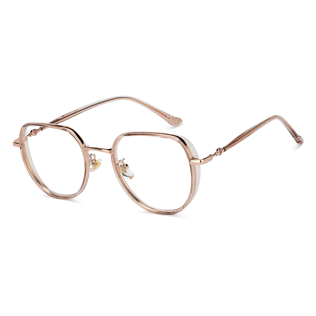 Lenskart Gold Full Rim Round right side