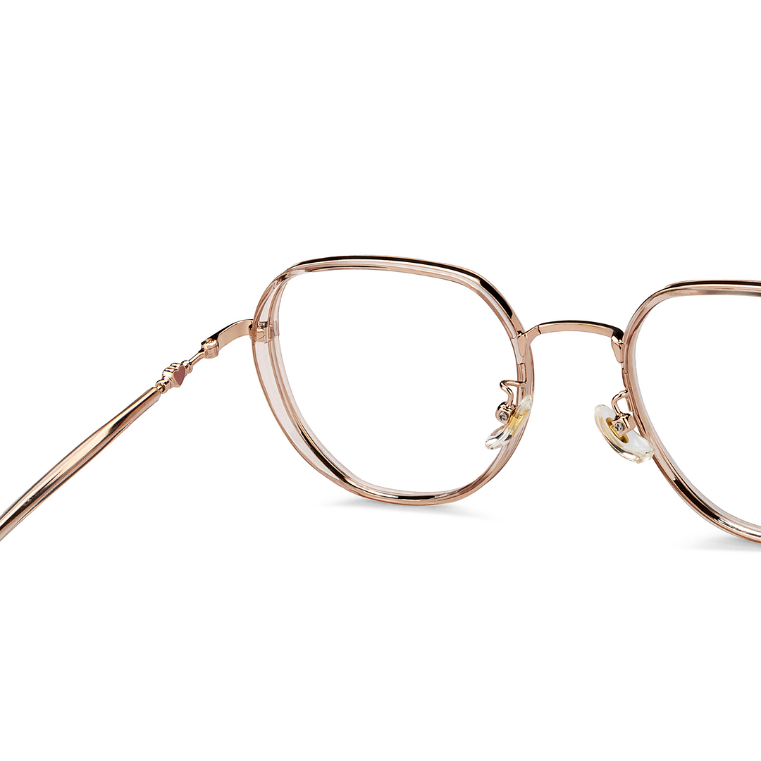 Lenskart Gold Full Rim Round right side