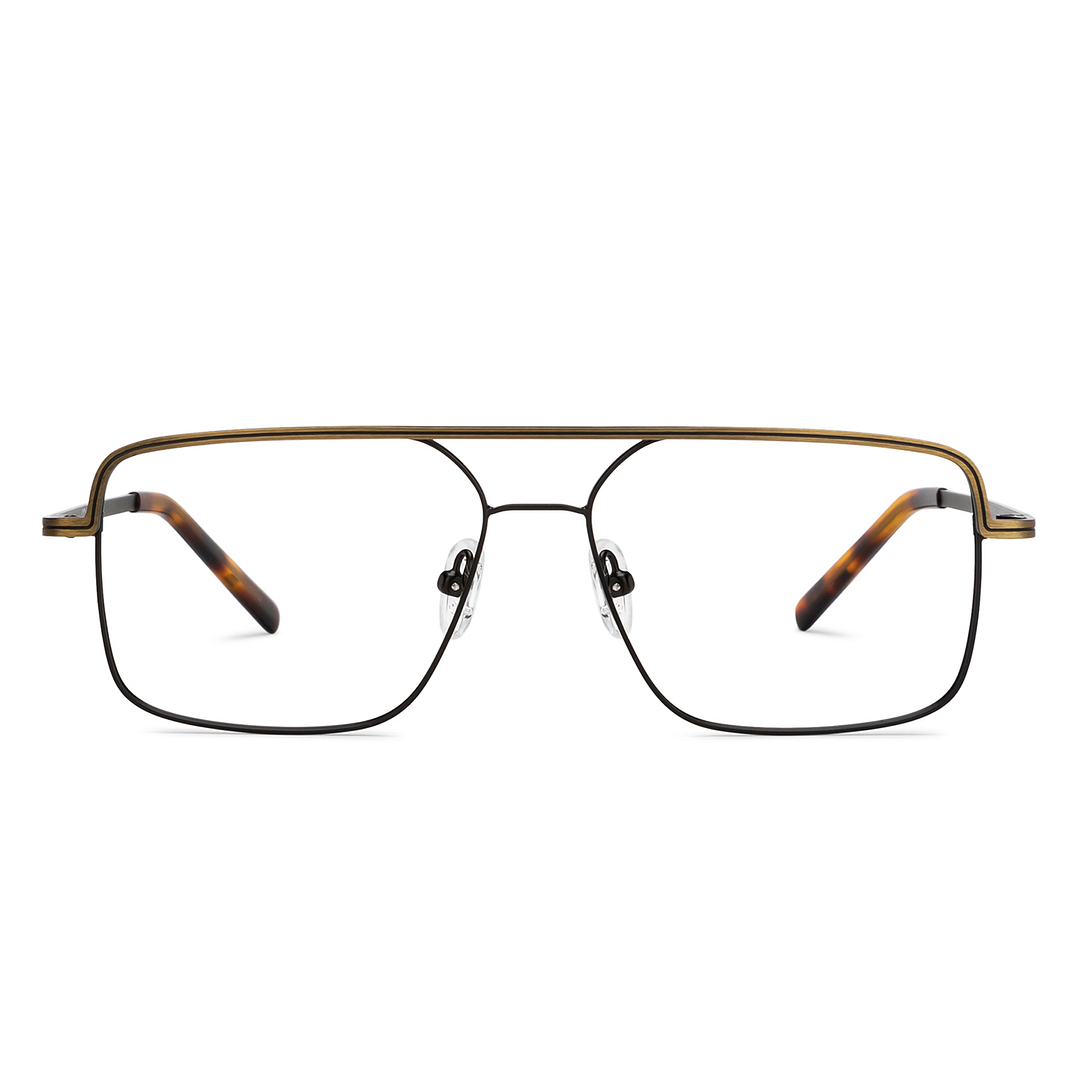 Lenskart Studio Online Black Full Rim Square left side