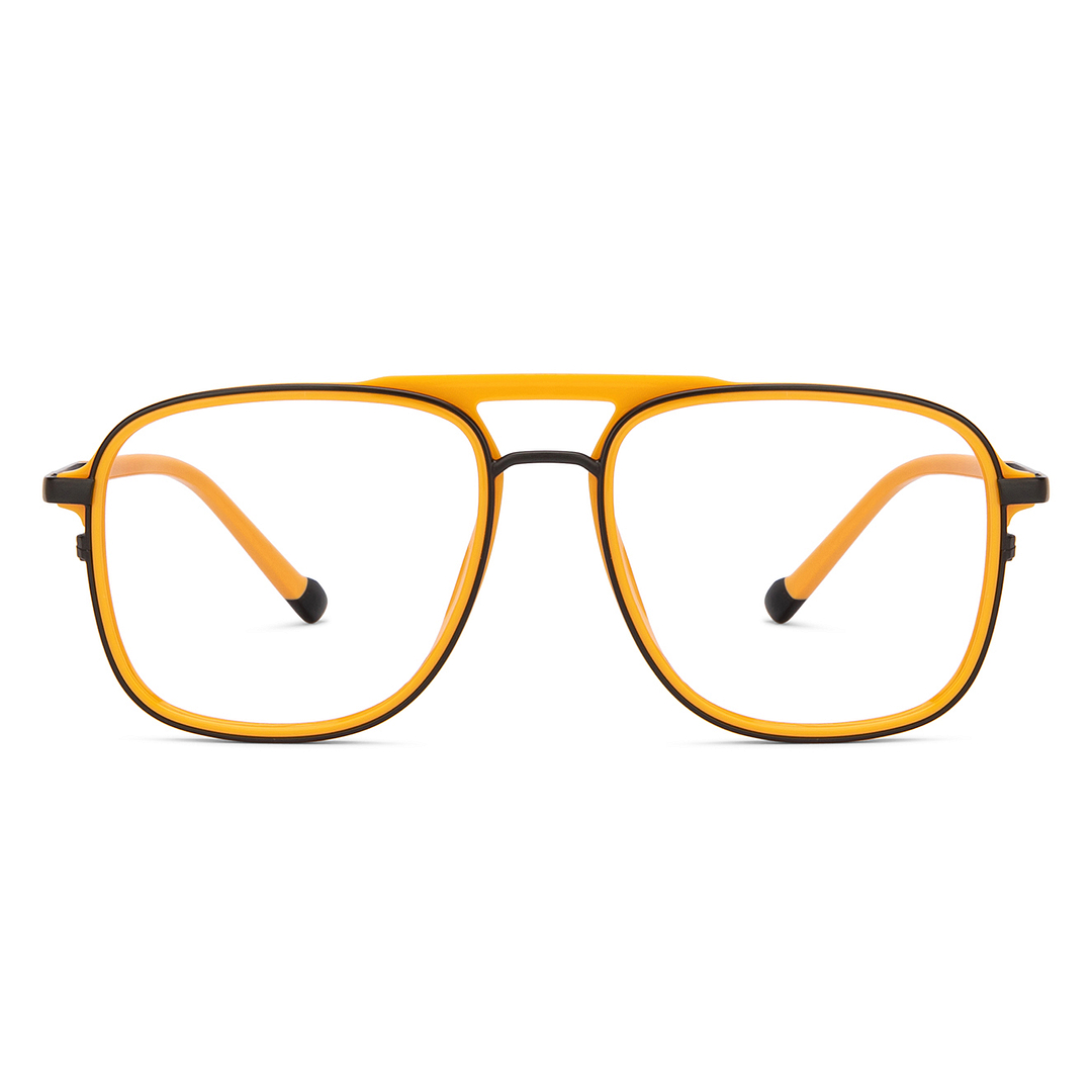 Lenskart Studio Online Yellow Full Rim Square left side