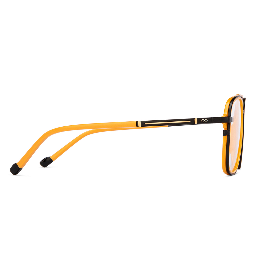 Lenskart Studio Online Yellow Full Rim Square left side