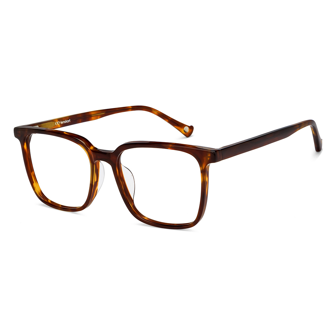 Lenskart Tortoise Full Rim Square right side