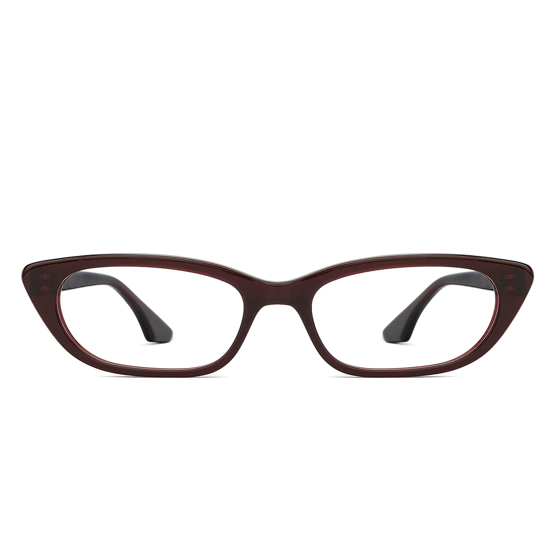 Lenskart Air Red Full Rim Cat Eye right side
