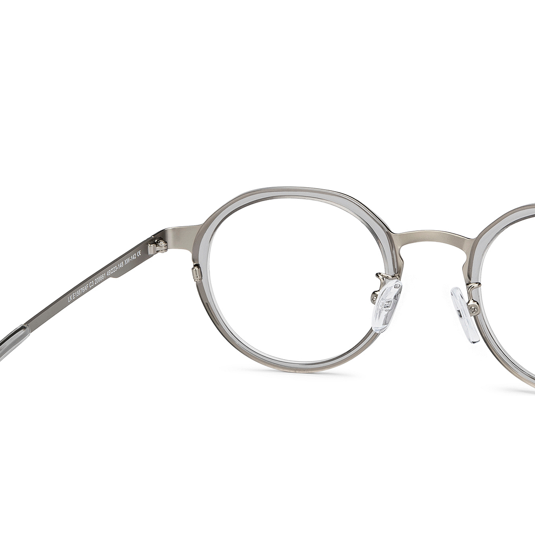 Lenskart Silver Full Rim Round right side
