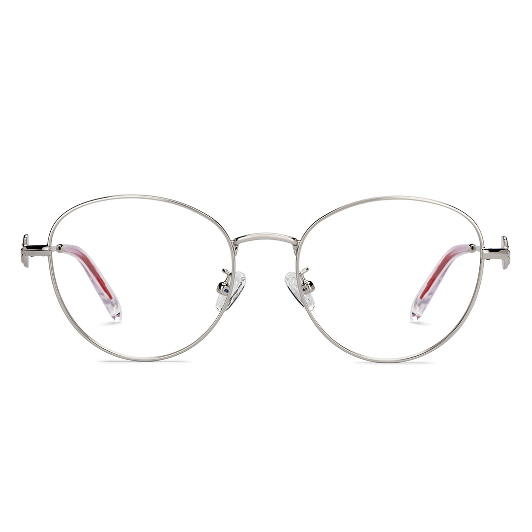 Lenskart Silver Full Rim Round right side