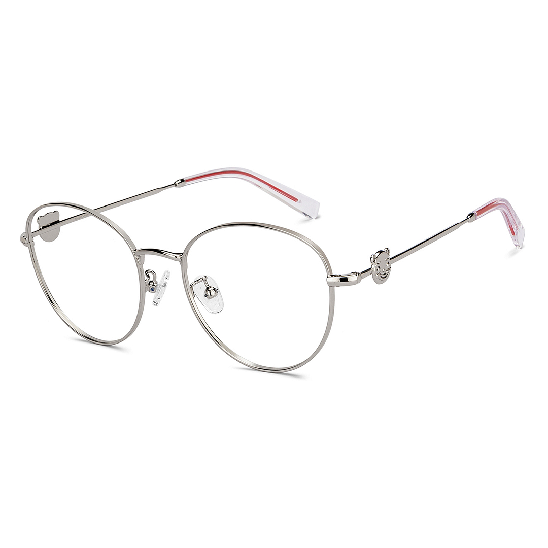 Lenskart Silver Full Rim Round right side