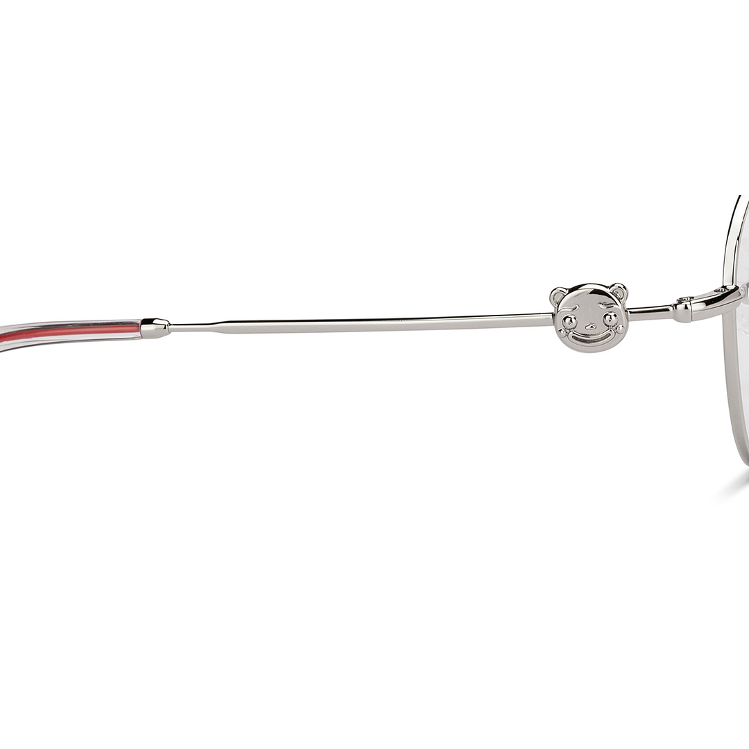 Lenskart Silver Full Rim Round left side