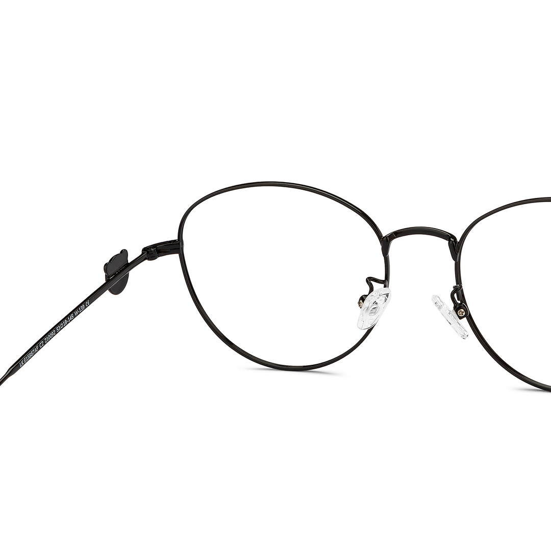 Lenskart Black Full Rim Round left side