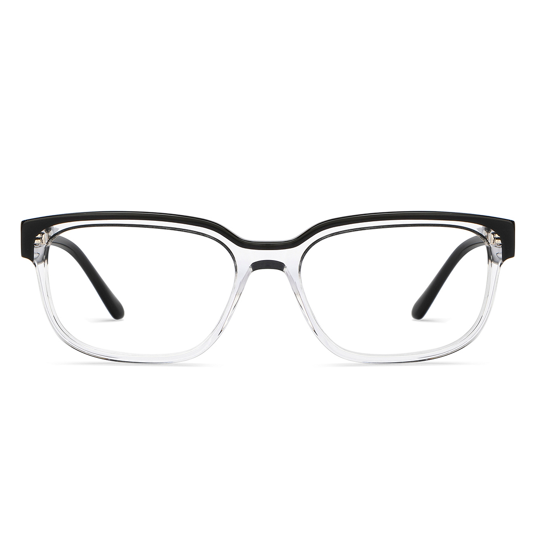 استوديو لينسكارت أسود شفاف حافة كاملة المستطيل right side