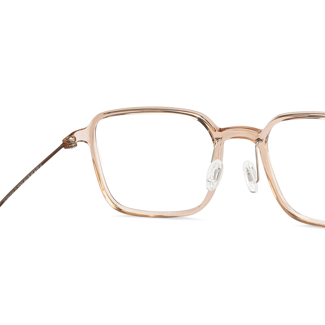 Lenskart Light Brown Full Rim Square right side